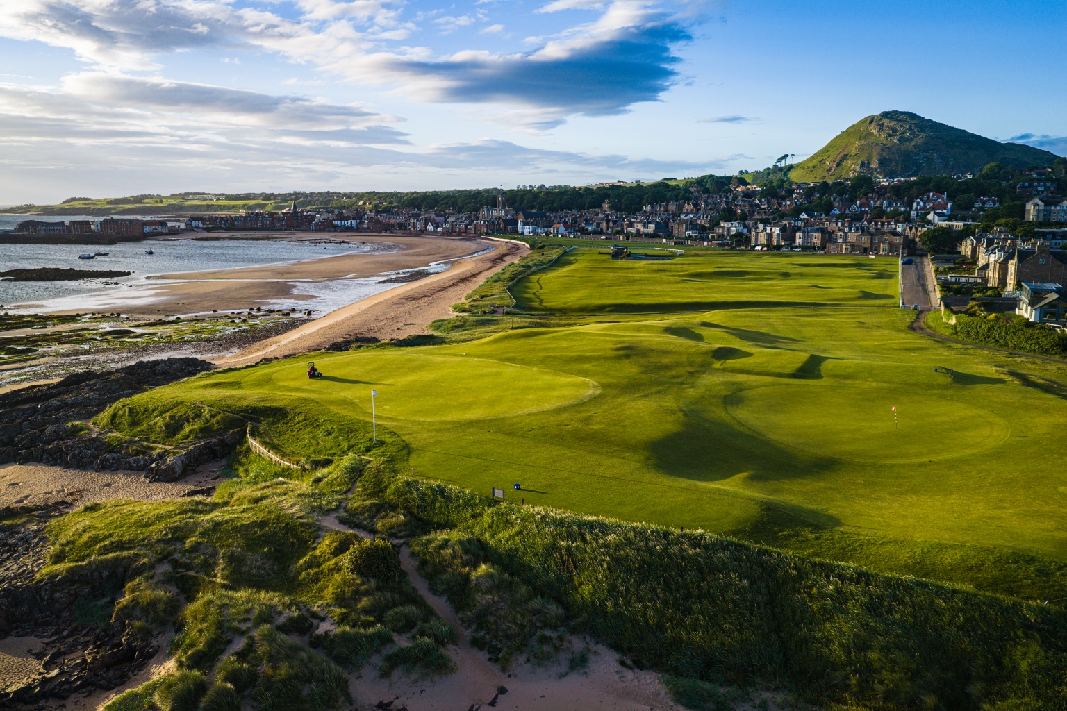 North Berwick Golf Club photographed by AirTog
